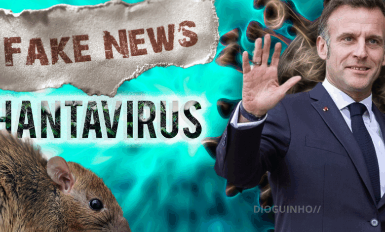Imagens da pandemia de Covid-19 usadas para espalhar pânico sobre o hantavírus