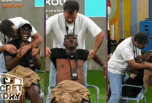 João Ricardo surpreende com 'lap dance' sensual a Leomarte no "Desafio Final"