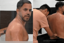 Desafio Final: Leandro faz esfoliação a Pedro Jorge no banho... com a escova da loiça!