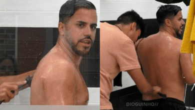 Desafio Final: Leandro faz esfoliação a Pedro Jorge no banho... com a escova da loiça!