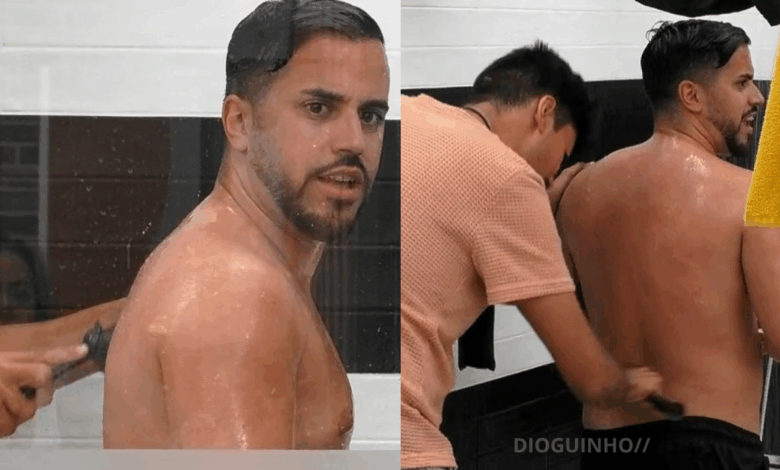Desafio Final: Leandro faz esfoliação a Pedro Jorge no banho... com a escova da loiça!