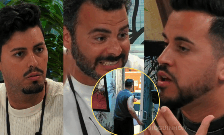 "Disseste aquilo para seres agredido?": João Ricardo confronta Pedro Jorge e este abandona o almoço