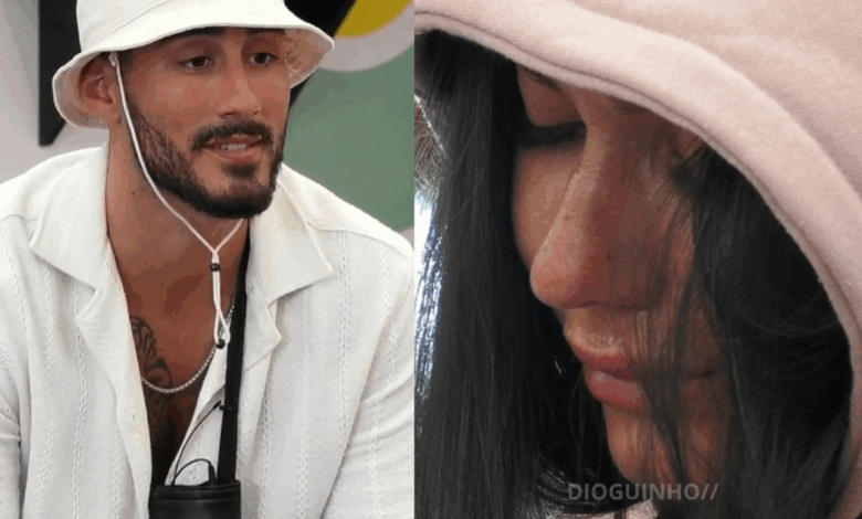 Afonso Leitão consola Sara Jesus em lágrimas no "Desafio Final" na TVI