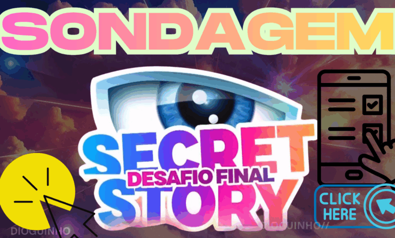 Sondagem Secret Story: quem quer salvar da expulsão no Desafio Final? Vote AQUI!