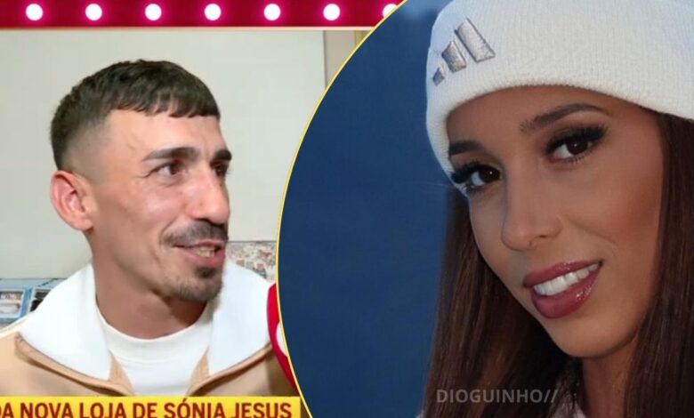 Vitó e Sónia Jesus juntos? Vitor Soares presente na inauguração da loja da 'ex namorada'!