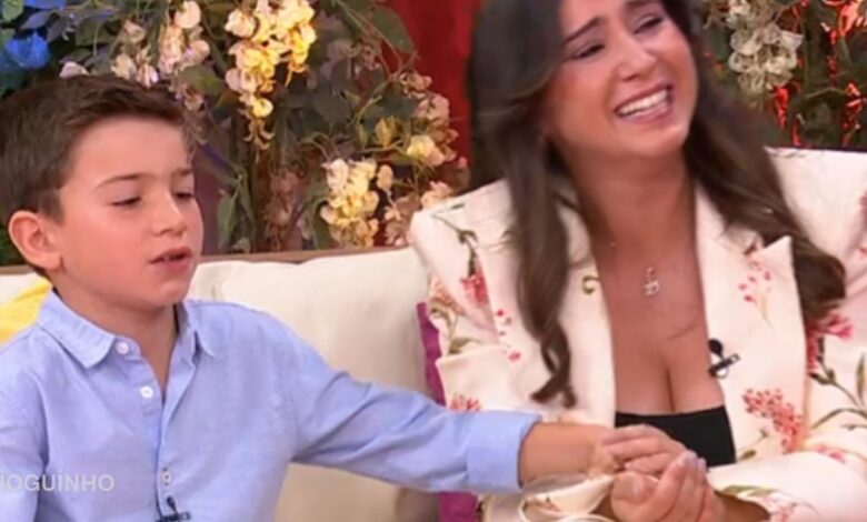 A emoção de Ana no reencontro familiar: "Foi o meu maior desafio lá dentro". Filho em direto na TVI e fala...