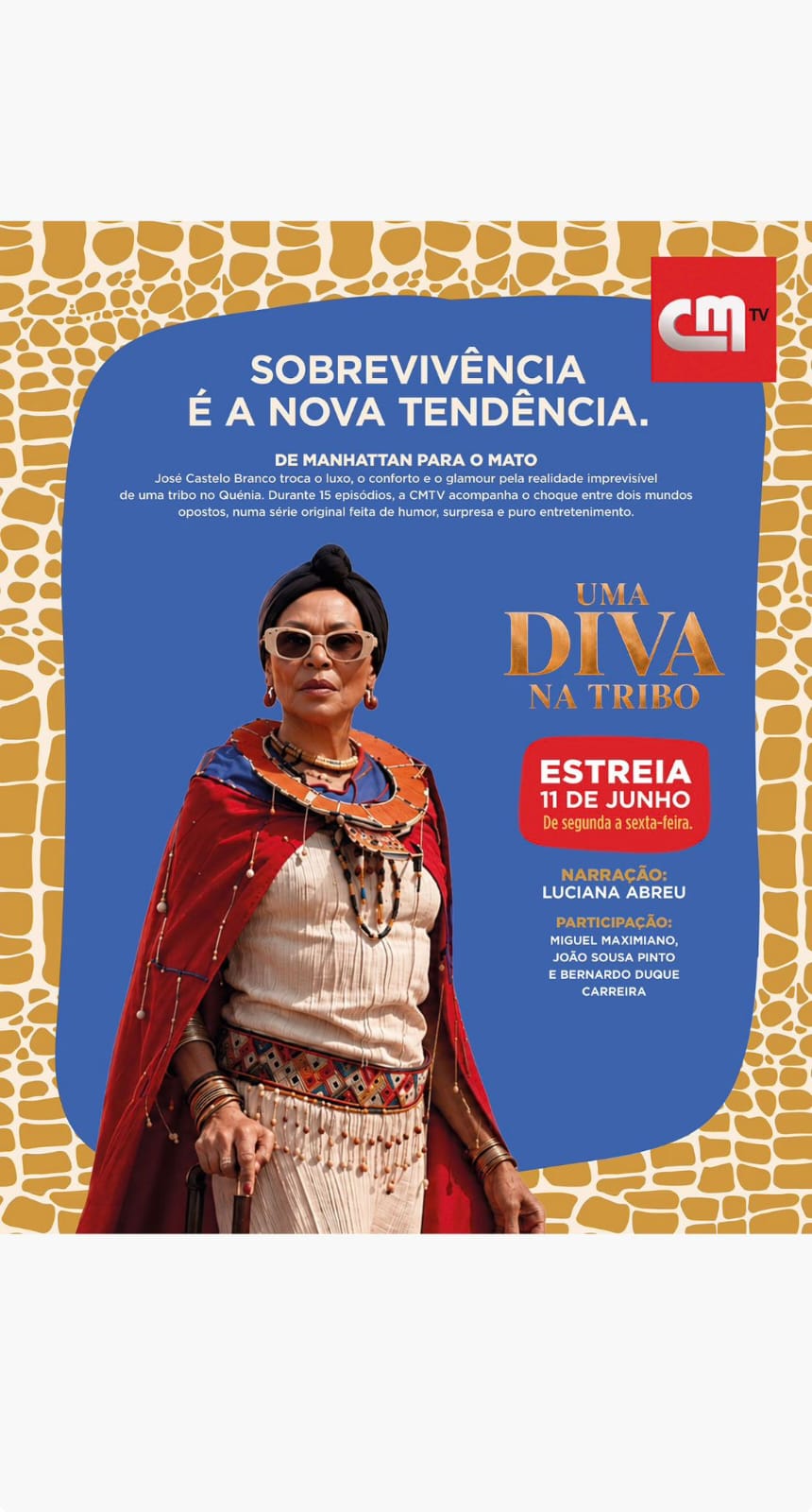 EXCLUSIVO! Luciana Abreu é a VOZ do reality show de Castelo Branco na CMTV