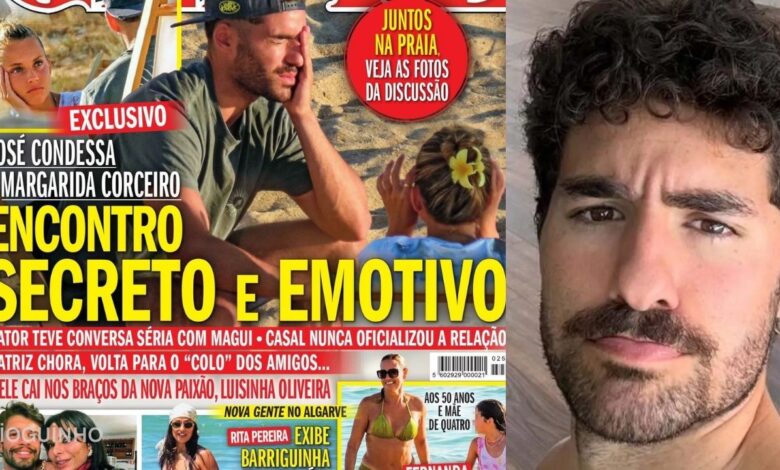 José Condessa esclarece rumor antigo sobre encontro com Margarida Corceiro na praia