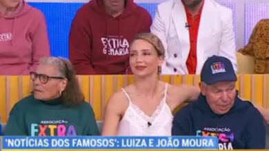 A cara de Luciana Abreu quando falaram da irmã na CMTV... foi 'exposta' pelo canal