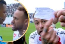 Tudo lhe acontece! Substituição por engano tira Neymar de campo e gera revolta