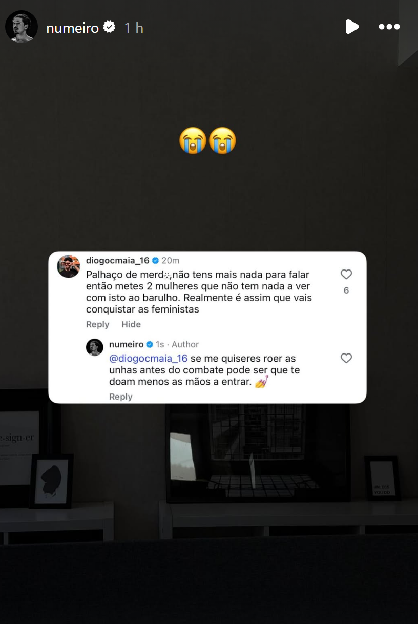 Diogo Maia reage com fúria a vídeo polémico de Numeiro e sai em defesa da Eva e da Ariana!