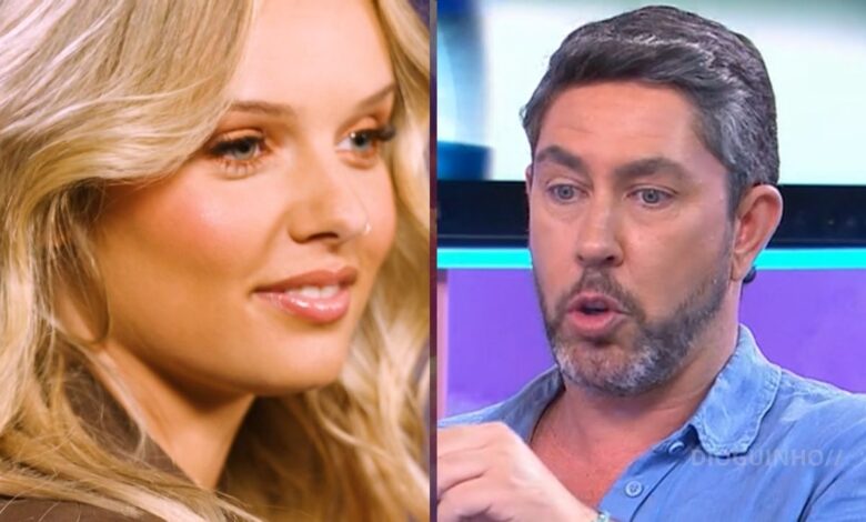 Adriano Silva Martins 'arrasa' afirmação de Mariana Sá na estreia do BB Verão: «Ser mulher de jogador não é uma profissão»