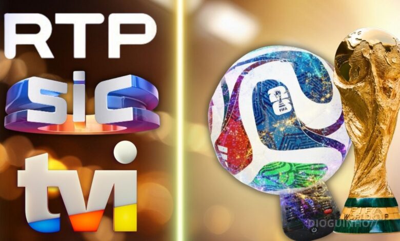 SIC e TVI separadas por duas décimas em sexta-feira de forte concorrência! Mundial 2026 no TOPO!