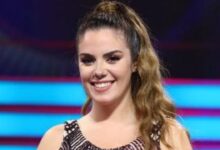 Aurora Sousa anuncia gravidez e apresenta namorado no programa Dois às 10
