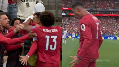 Cristiano Ronaldo marca golo ao sexto minuto em frente ao Uzbequistão