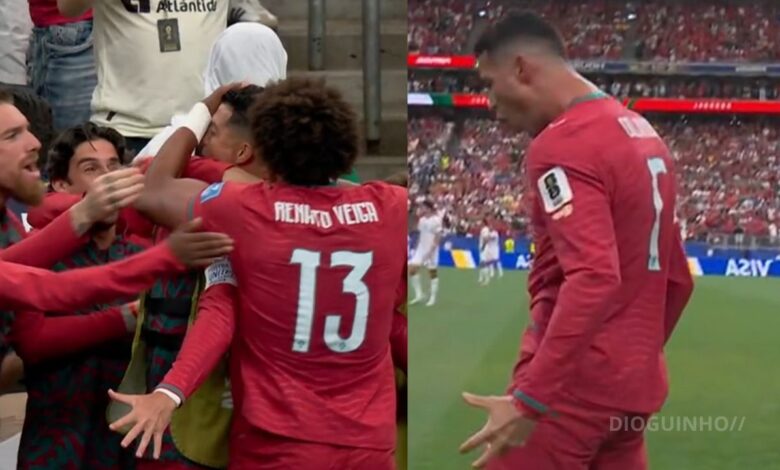 Cristiano Ronaldo marca golo ao sexto minuto em frente ao Uzbequistão