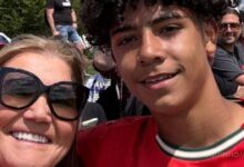 Cristianinho celebra 16 anos e recebe declaração carinhosa de Dolores Aveiro