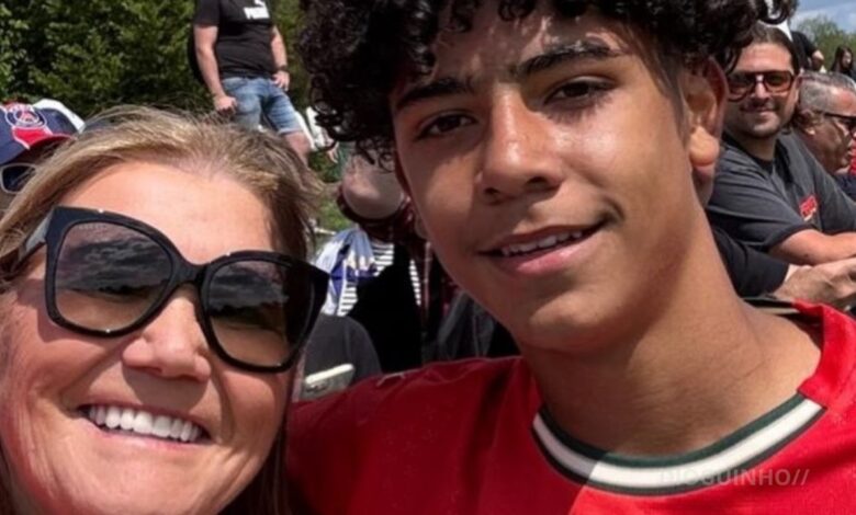 Cristianinho celebra 16 anos e recebe declaração carinhosa de Dolores Aveiro