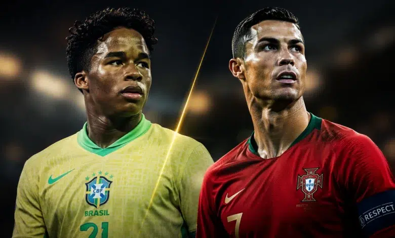 Cristiano Ronaldo, a inspiração e o caminho de Endrick até ao Real Madrid