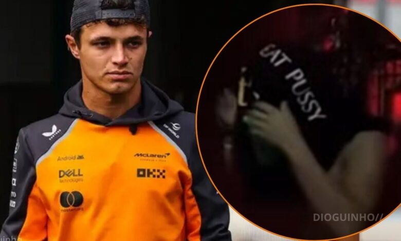 T-shirt polémica de Lando Norris gera momentos de humor na SIC: "Uma mensagem completamente ridícula"