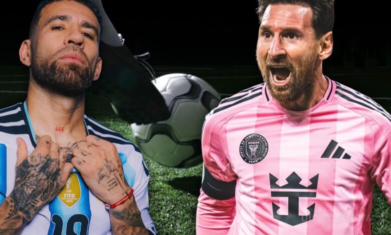 Nicolás Otamendi aborda estreia da Argentina e chama "animal" a Lionel Messi