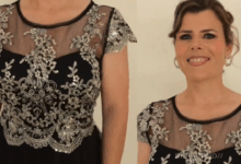 Noélia Pereira alvo de críticas após usar vestido preto no casamento de Bruno Savate