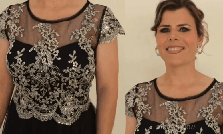 Noélia Pereira alvo de críticas após usar vestido preto no casamento de Bruno Savate