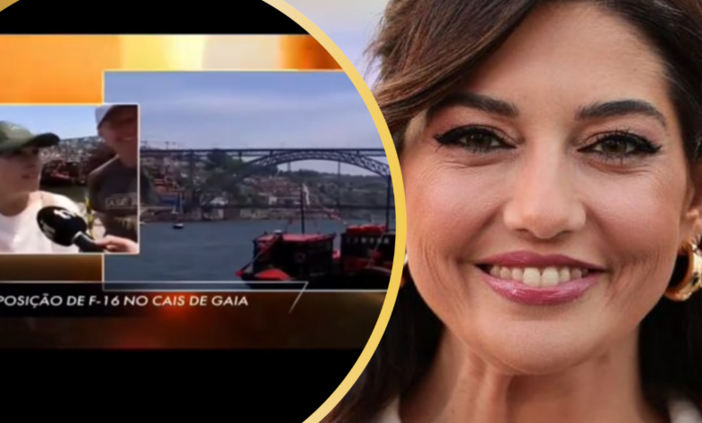 Surpresa em direto: repórter da TVI confrontada com queixa insólita