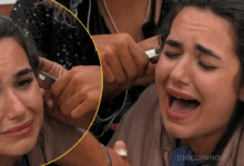 Susto no Desafio Final: Colegas obrigados a intervir após Sara sofrer problema com piercing