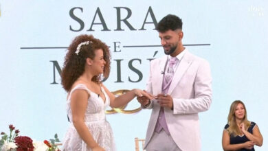 Sara Sistelo e Moisés Figueira casaram-se em direto no 'Dois às 10' da TVI