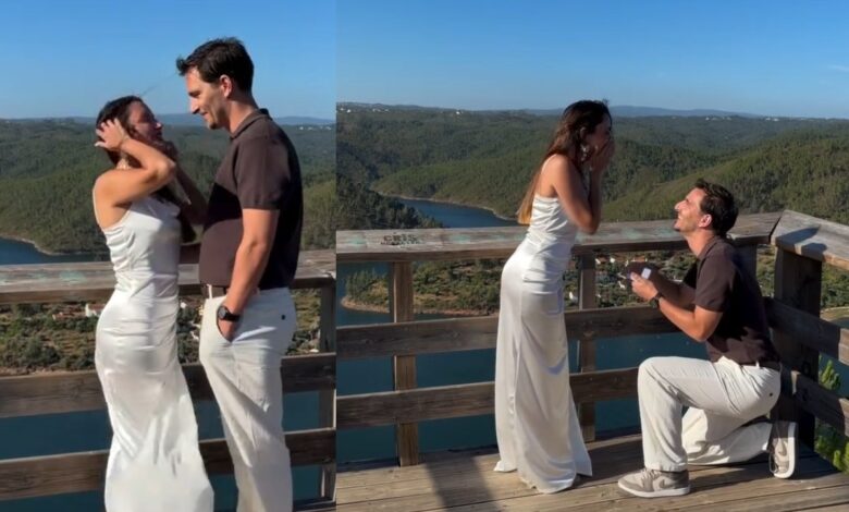 Carolina Braga do Big Brother foi pedida em casamento no dia de aniversário
