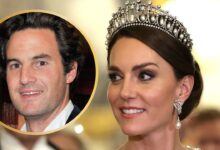 Kate Middleton cruza-se com ex-namorado em casamento de Peter Phillips