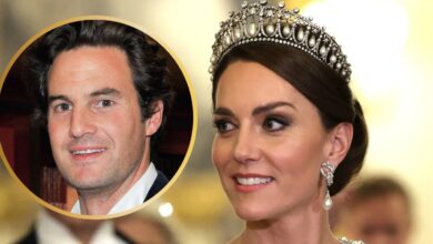 Kate Middleton cruza-se com ex-namorado em casamento de Peter Phillips