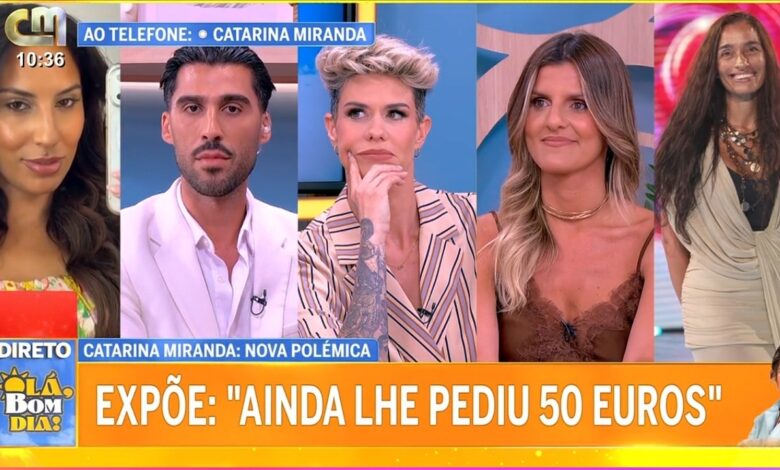 Tensão na CMTV com Catarina Miranda a debater fim do namoro com Jéssica Antunes e Ana Barbosa