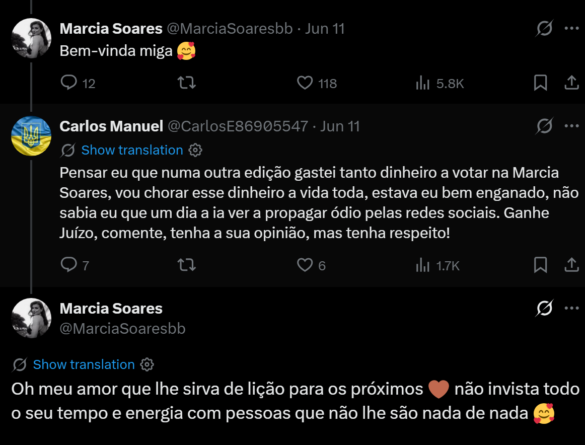 "A fama subiu-lhe à cabeça?": Márcia Soares arrasada após resposta implacável 'fã'