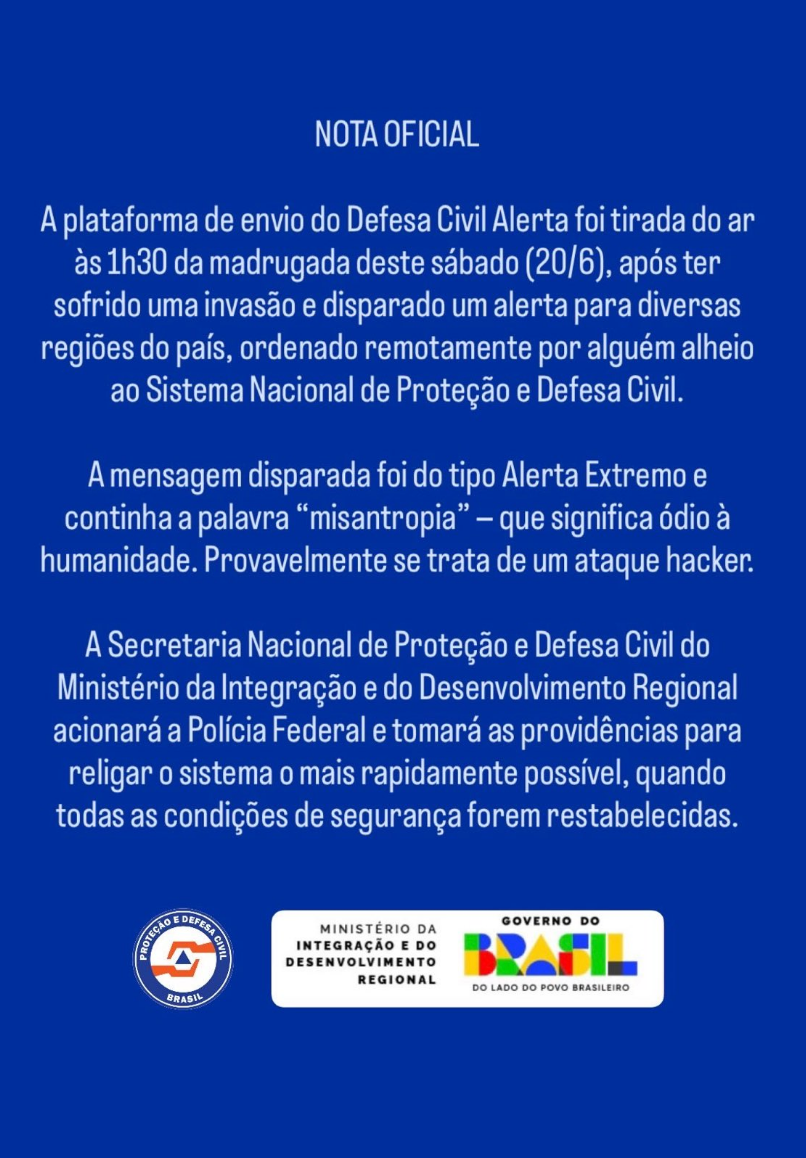 ALERTA EXTREMO falso! Mensagem de "misantropia" deixa Brasil em CHOQUE!