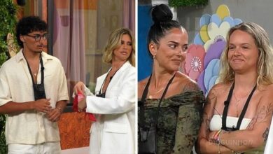 Diana Lopes entra no 'Big Brother Verão' a pés juntos e provoca casal com Bernardina Brito