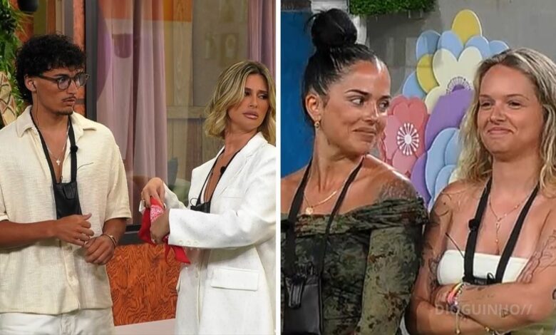 Diana Lopes entra no 'Big Brother Verão' a pés juntos e provoca casal com Bernardina Brito