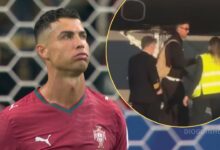 Cristiano Ronaldo evita adeptos no aeroporto e segue direto para aeronave particular (Vídeo)