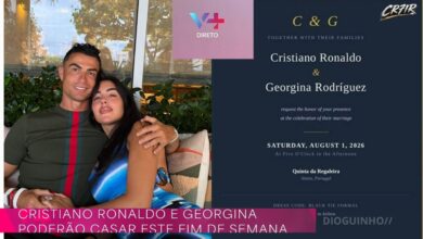 "Para tudo!": Cristiano Ronaldo e Georgina Rodríguez poderão casar já este fim de semana em Sintra