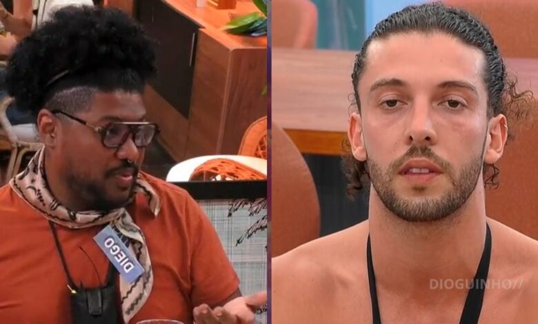 Big Brother Verão: Diego aponta o dedo a Joaquim em dinâmica dos nomeados. "protagonismo forçado"