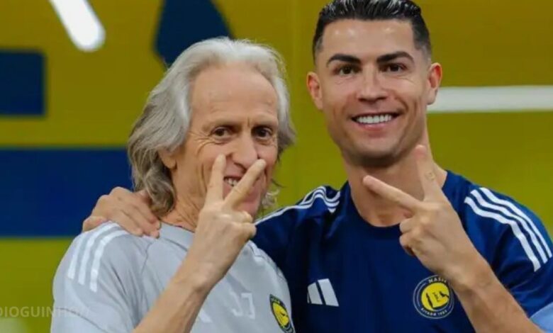 Jorge Jesus diz que substituiu Cristiano Ronaldo 16 vezes, mas os números contam outra história