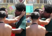João Ventura dá beijo a Diego no Big Brother Verão da TVI e deixa 'promessa': «Pode ser que...»