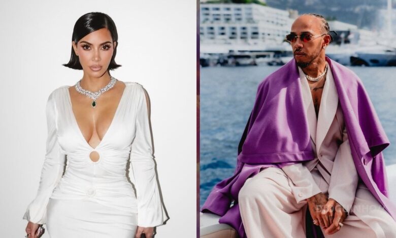 Crise na relaçã? Kim Kardashian levanta suspeitas sobre namoro com Lewis Hamilton