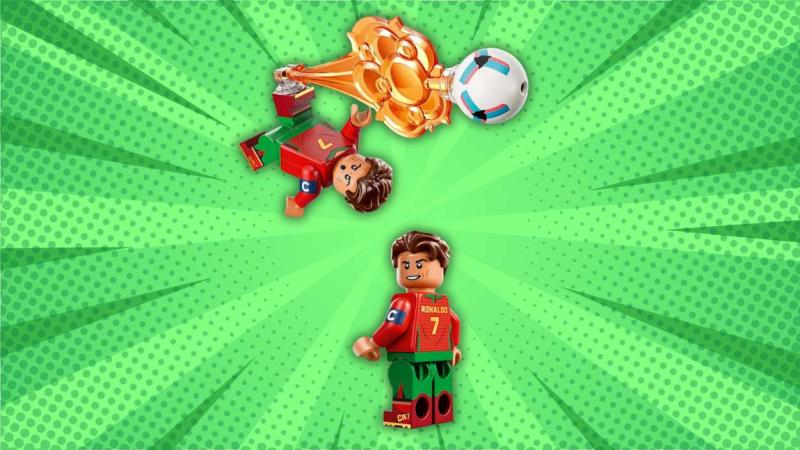 LEGO lança set de Cristiano Ronaldo para fãs e colecionadores