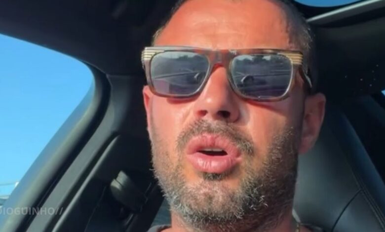 Marco Costa sofre acidente de mota: "Graças a Deus estou inteiro"