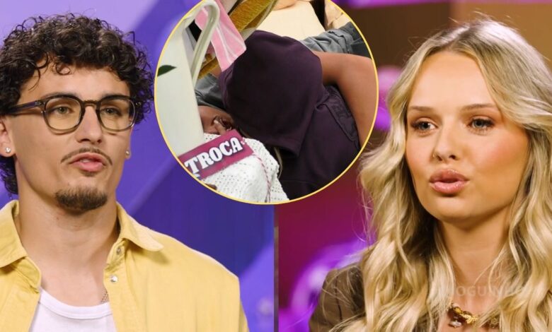 Romance no Big Brother Verão: Miguel e Mariana Sá beijam-se em direto durante o 'Extra' na TVI