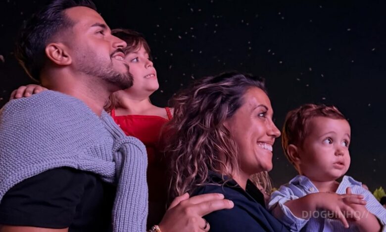 Pedro Jorge e Marisa Pires mostram momentos felizes de férias em família