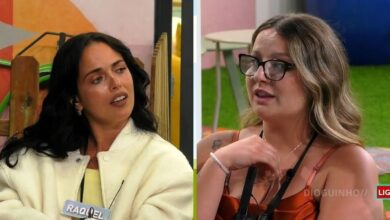 Raquel é acusa de olhar com "cara de nojo" para as colegas no Big Brother Verão