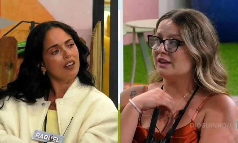 Raquel é acusa de olhar com "cara de nojo" para as colegas no Big Brother Verão